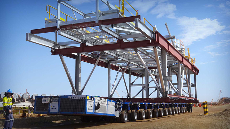 Reboque Modular Autopropulsado