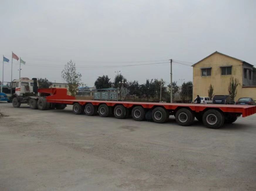 Carregadeira semibaixa de 5 eixos para venda 5 Axle Semi Low Loader For Sale