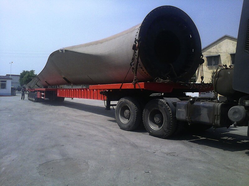 Reboque de transporte de pás de turbina eólica Wind Turbine Blade Transport Trailer