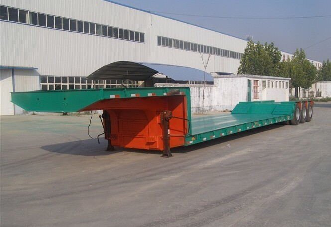 Semi-reboque plataforma baixa Low Flatbed Semi Trailer