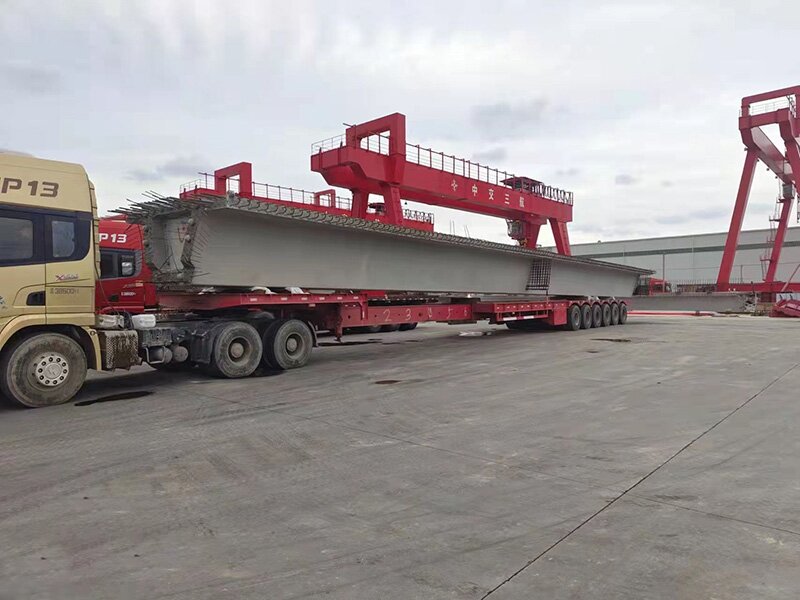 Girder trailer