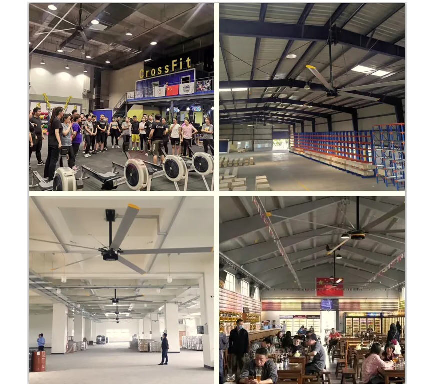 VENTILADOR HVLS HVLS FAN