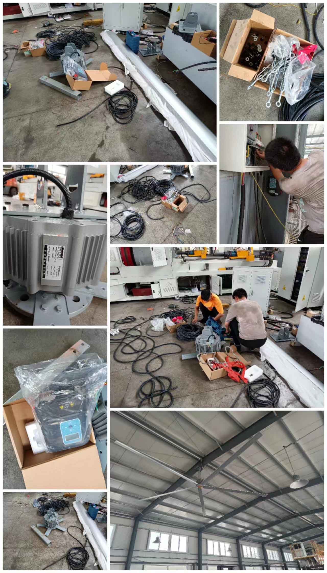 grandes fãs industriais industrial big fans