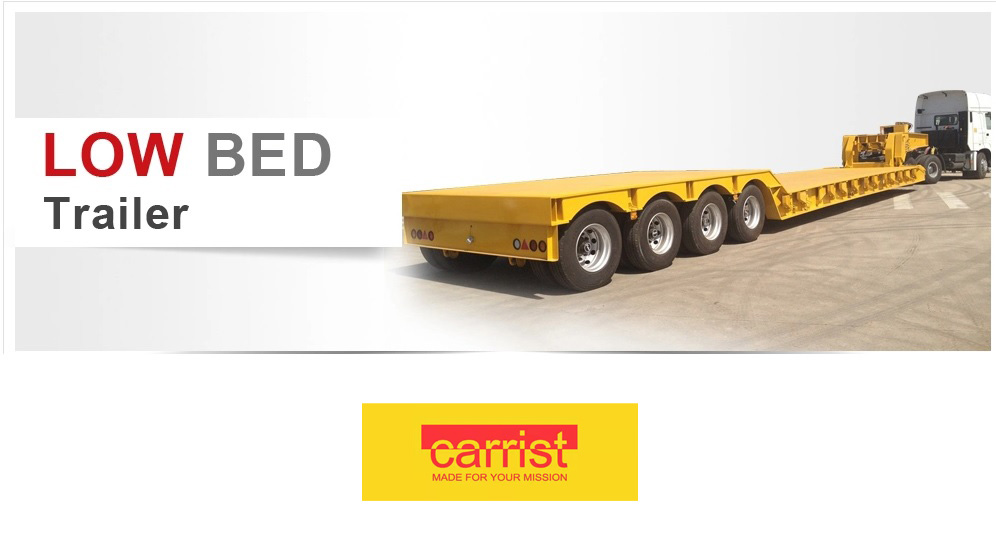 reboque rebaixado lowbed trailer
