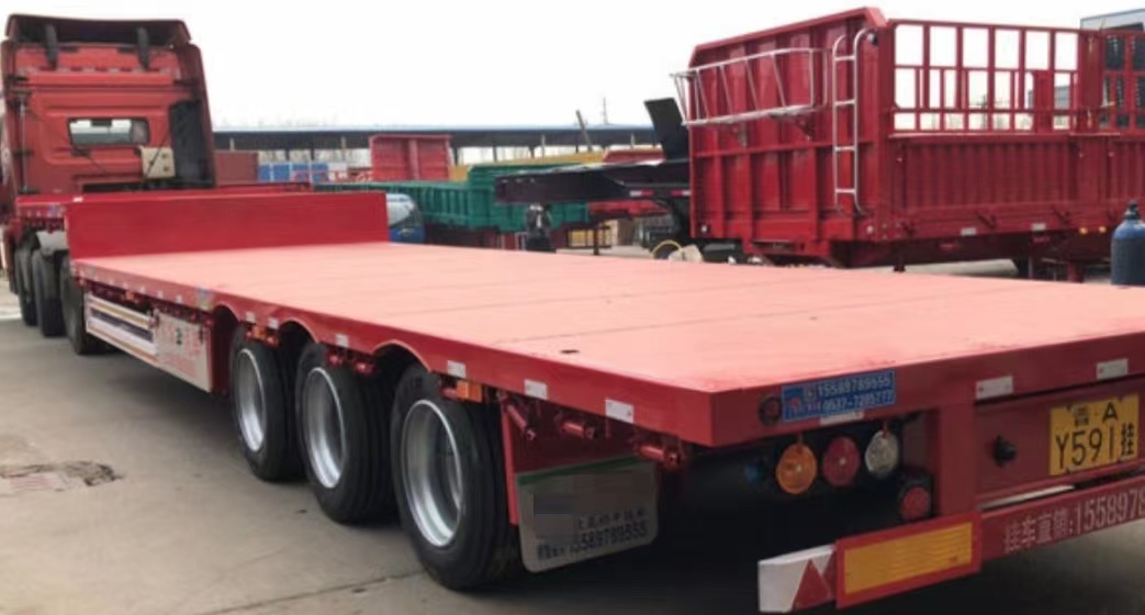 trailer baixo lowboy trailer