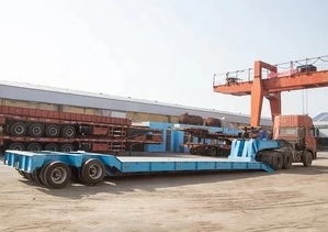 trailer baixo lowboy trailer